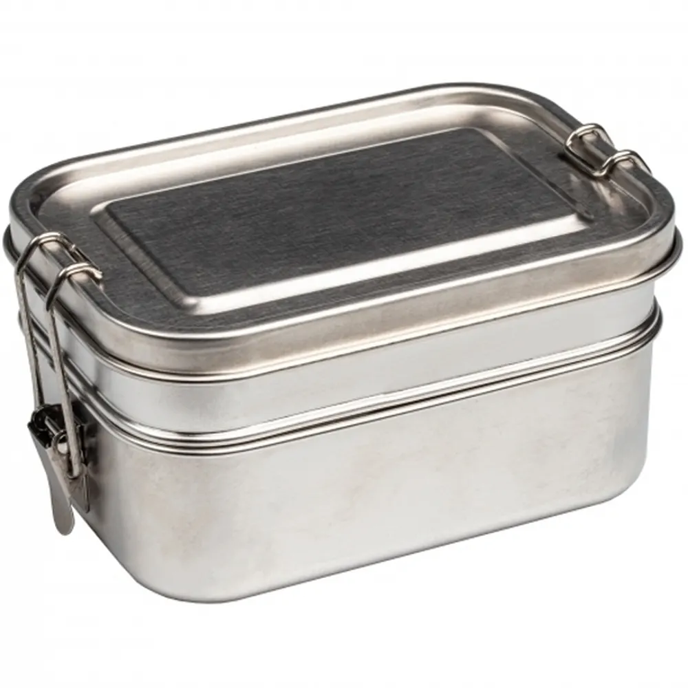 Lunch box dwupoziomowy PORTO ALEGRE 700 ml i 450 ml, wariant 252907, zdjęcie 1 z 6