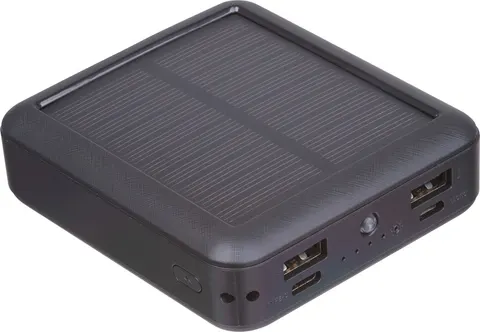 Power bank solarny, z recyklingu 10 000 mAh CRETE