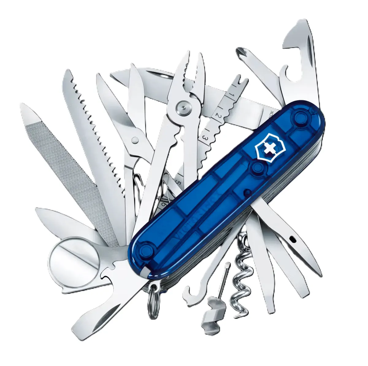 Scyzoryk SwissChamp transparentny Victorinox, wariant 16795T264, zdjęcie 1 z 2
