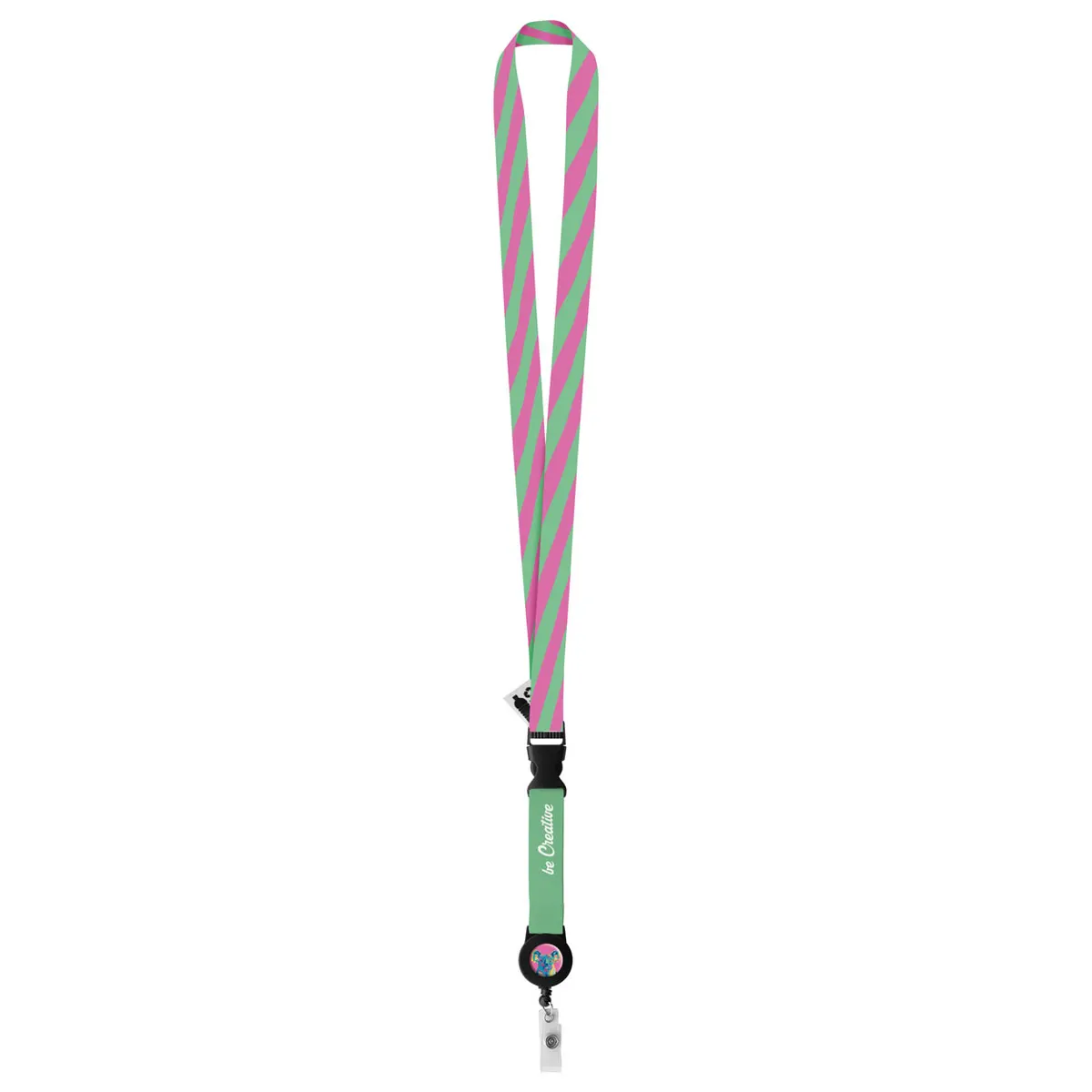 Subyard YoYo B RPET personalizowana smycz sublimacyjna, wariant AP718975, zdjęcie 1 z 4