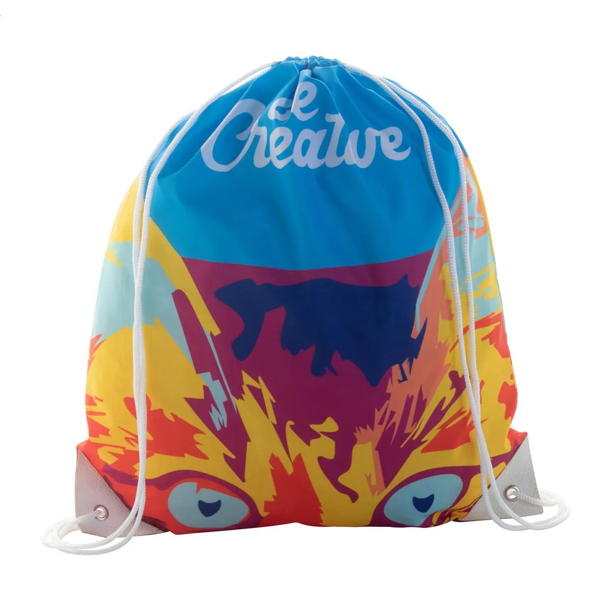 CreaDraw Plus personalizowany worek ze sznurkami, wariant AP716403-01, zdjęcie 1 z 4