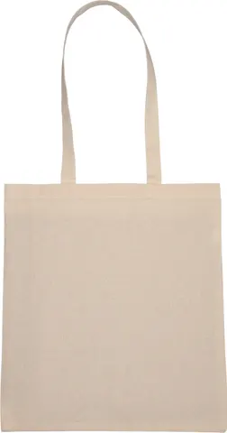 Torba z bawełny organicznej z długimi uszami i szerokim dnem 180 g/m2 INNSBRUCK