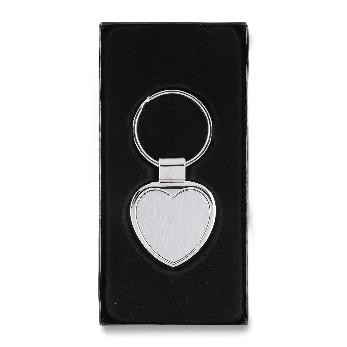 Brelok metalowy Stout Heart, srebrny, wariant R73277, zdjęcie 1 z 7