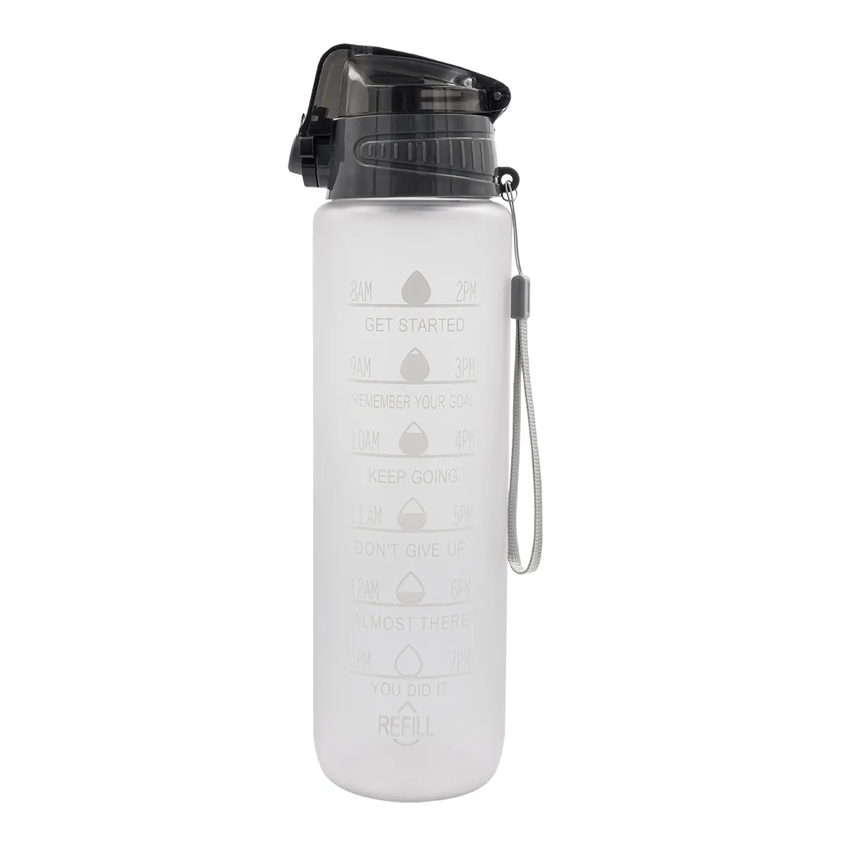 Bidon motywacyjny z tritanu Keepgoing 1000 ml, wariant R08185.00, zdjęcie 1 z 5