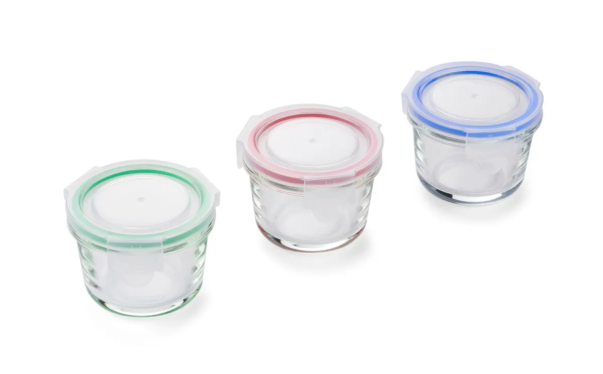 Zestaw słoiczków szklanych PESTO 3 x 120 ml, wariant 16529, zdjęcie 1 z 12