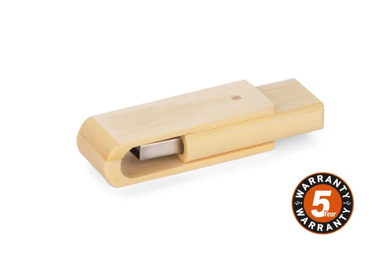 Pamięć USB bambusowa TWISTER 16 GB, wariant 44088, zdjęcie 1 z 15