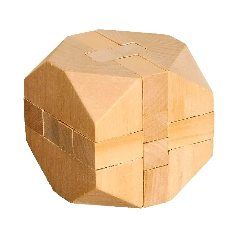 Układanka logiczna Cube, ecru, wariant R08820, zdjęcie 1 z 4