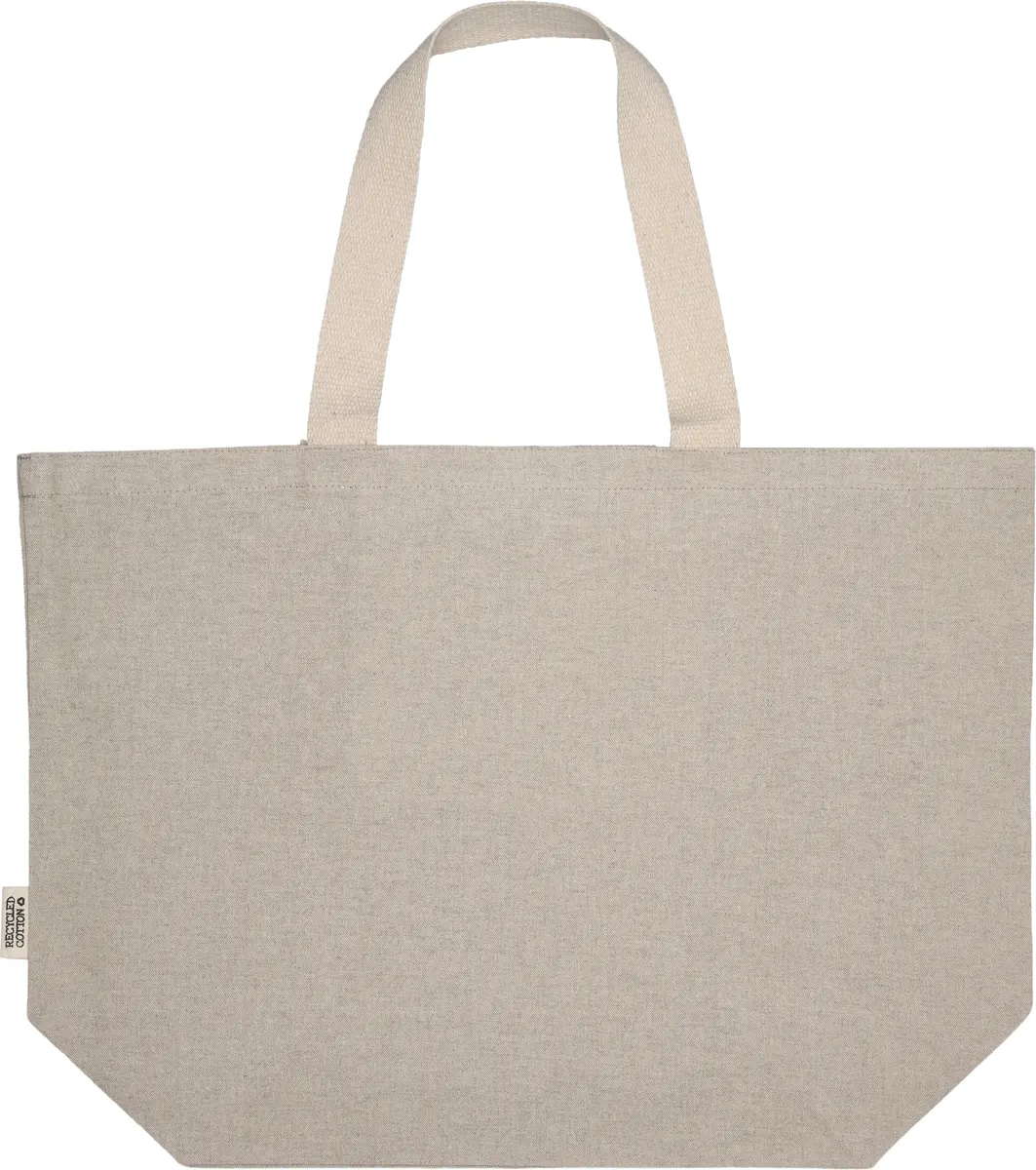 Torba bawełniana z recyklingu 200 g/m2 PILAR, wariant 521613, zdjęcie 1 z 5