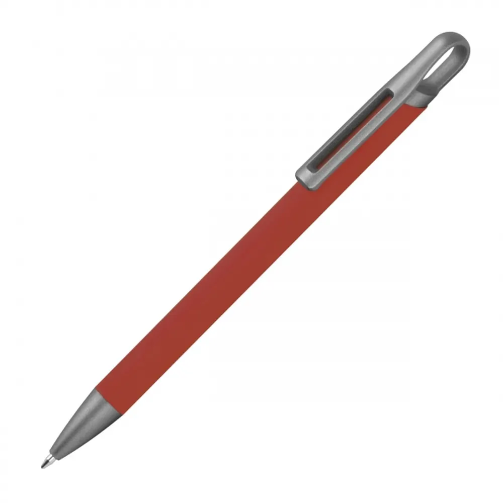 Długopis aluminiowy z recyklingu półżelowy KAROLINE, wariant 1444002, zdjęcie 1 z 4