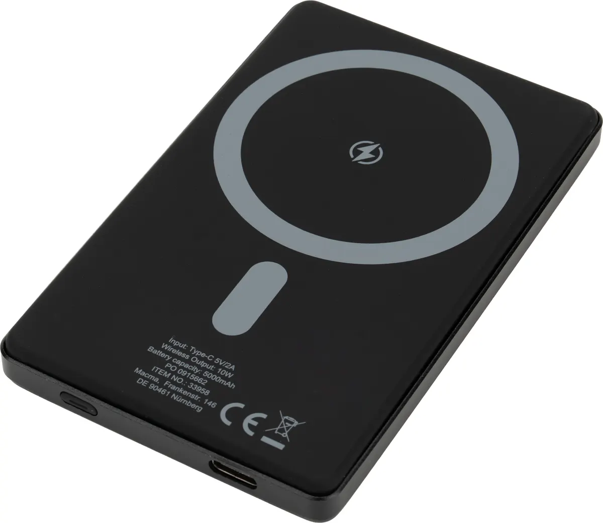 Power bank 5000 mAh z ładowarką indukcyjną Magsafe OLIMPIA, wariant 3395803, zdjęcie 1 z 15