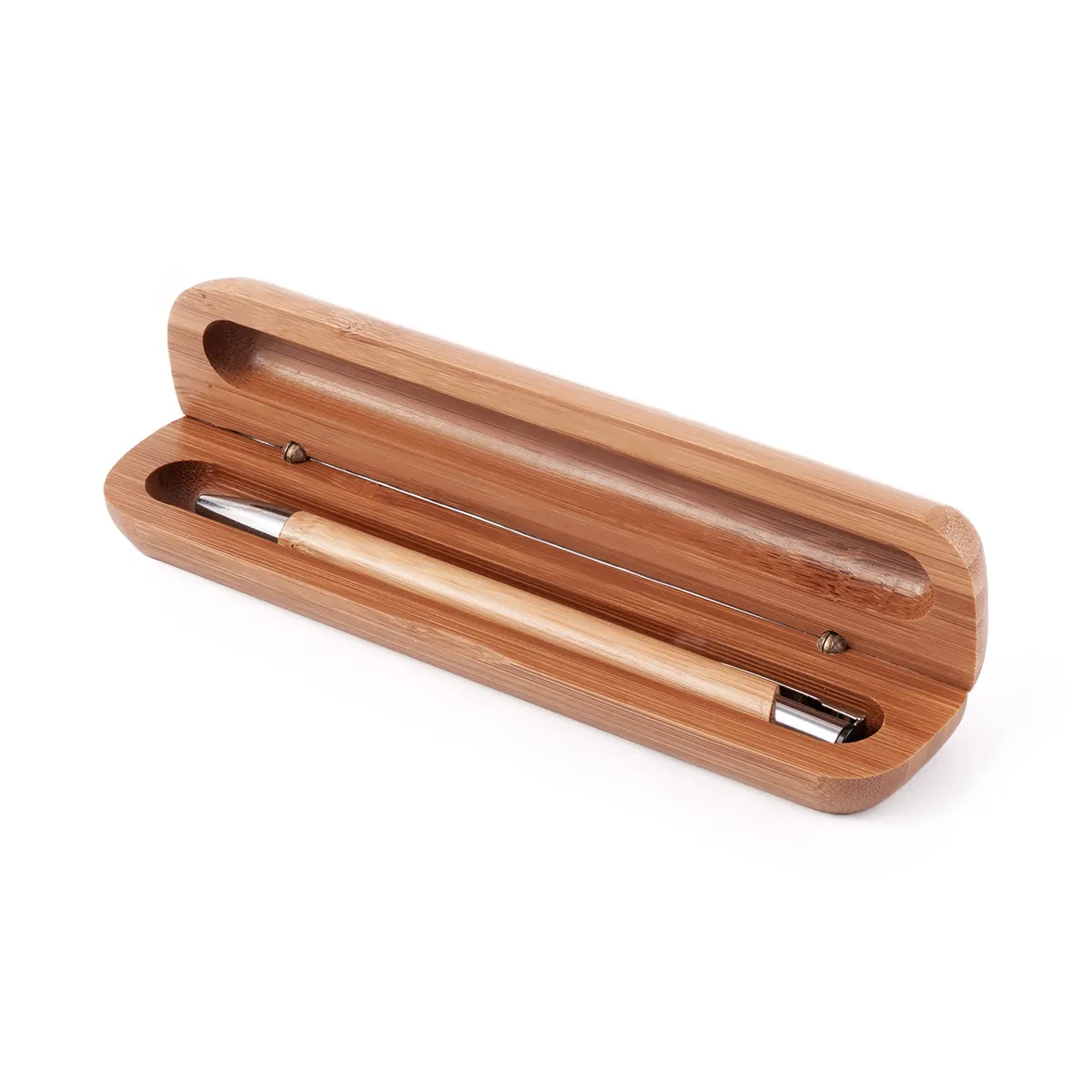 Długopis Vizela w bambusowym etui, wariant R01070.10, zdjęcie 1 z 6