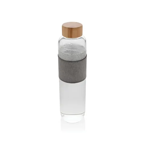 Szklana butelka 750 ml w pokrowcu
