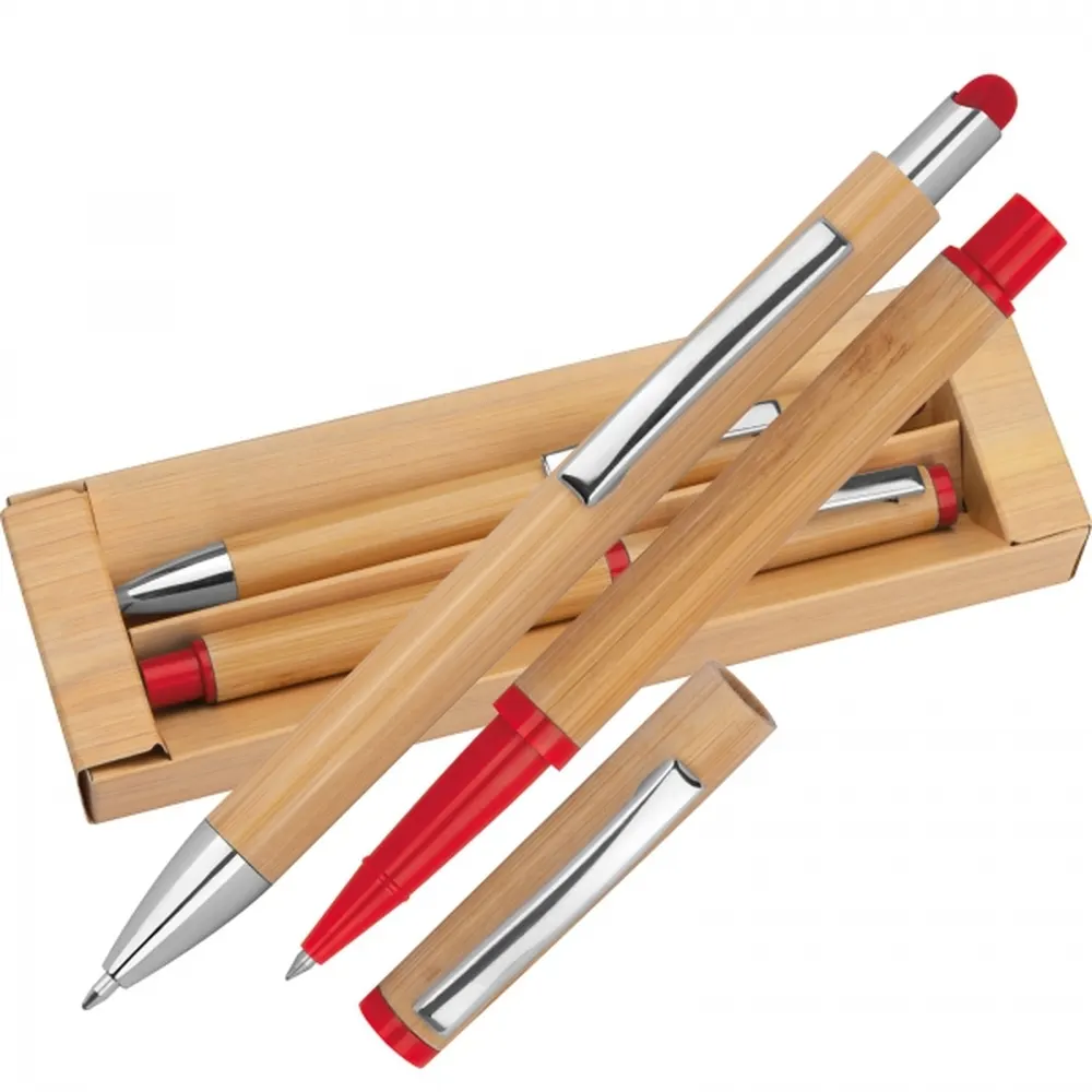 Zestaw piśmienny długopis i pióro kulkowe touch pen SOPHIE, wariant 1255805, zdjęcie 1 z 10