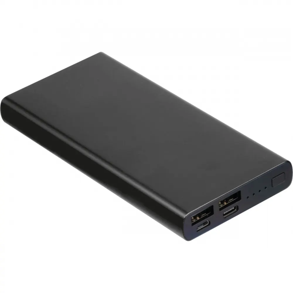 Power bank 10000 mAh z aluminium z recyklingu GIORGIA, wariant 3450303, zdjęcie 1 z 5