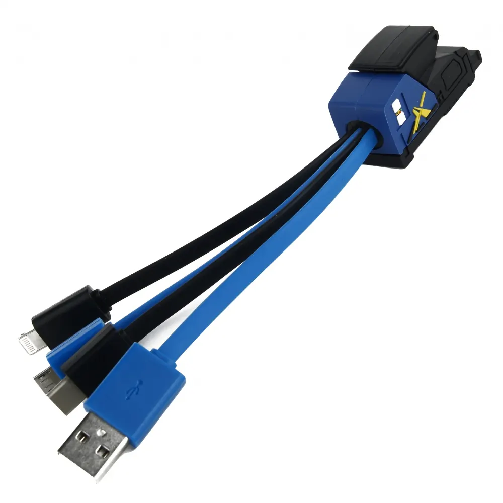 Kabel do ładowania 3w1 indywidualny kształt, wariant EG042400, zdjęcie 1 z 7