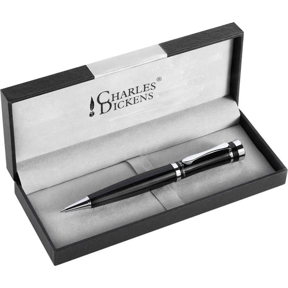 Długopis Charles Dickens® w pudełku, wariant V1104-03, zdjęcie 1 z 10