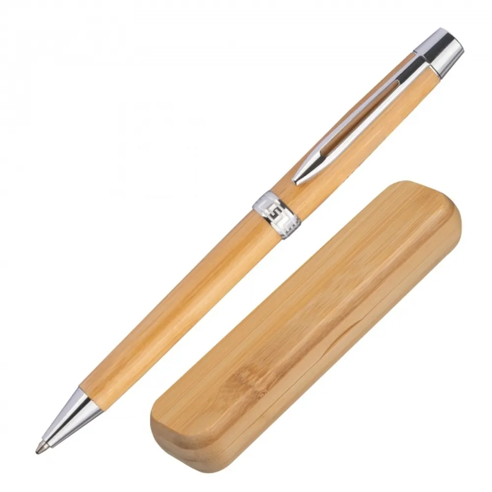 Długopis bambusowy w etui ROSEMARY, wariant 1445313, zdjęcie 1 z 9