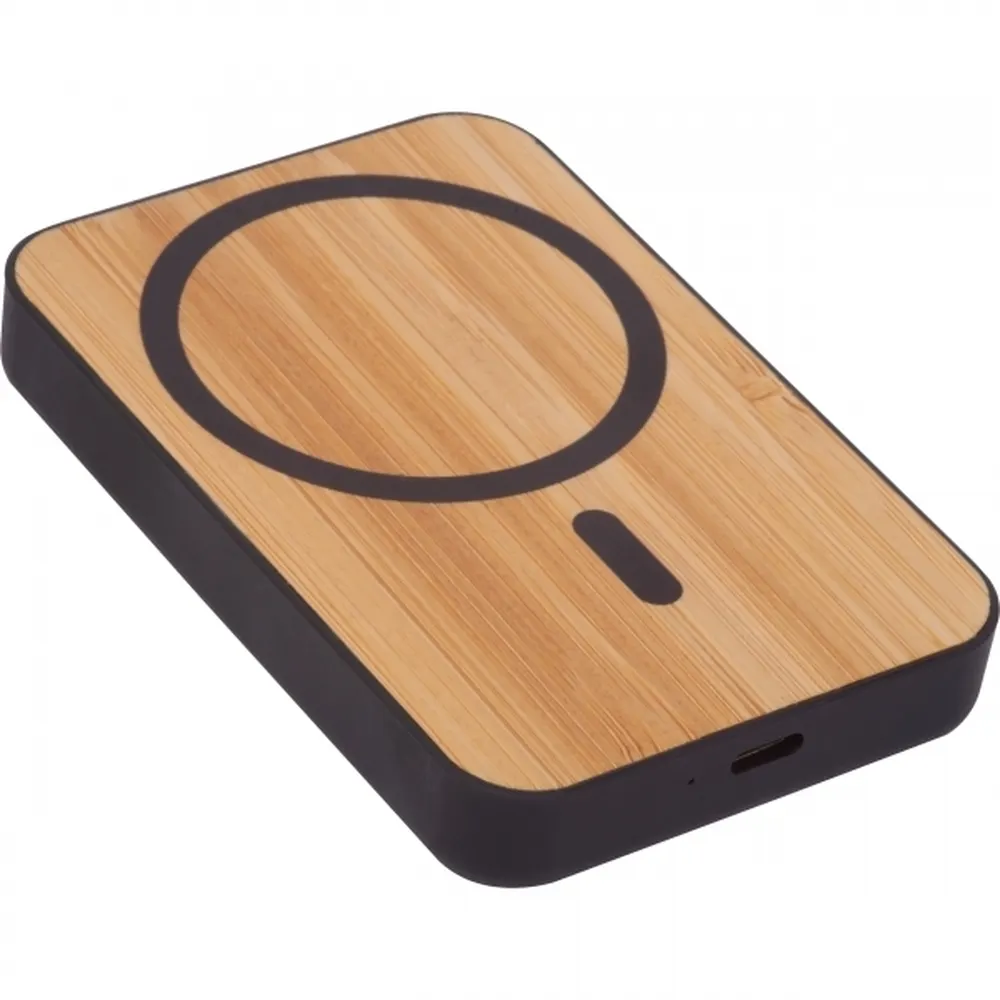 Power bank bezprzewodowy 5000 mAh CAIRO, wariant 529213, zdjęcie 1 z 9