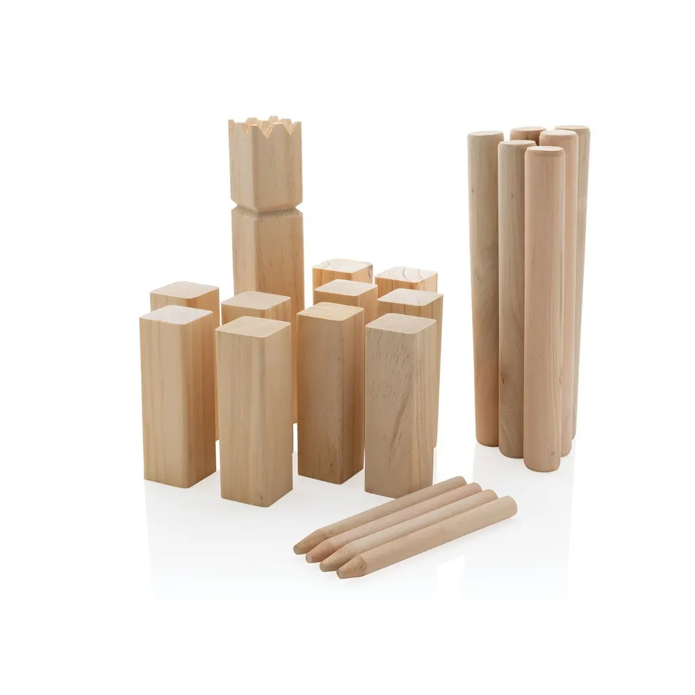 Zestaw do gry Kubb, wariant P453.519, zdjęcie 1 z 8