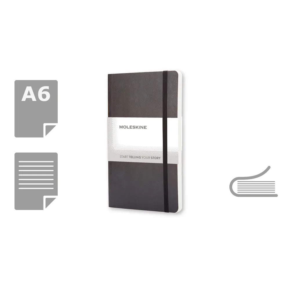 MOLESKINE Notatnik ok. A6, wariant VM203-03, zdjęcie 1 z 11