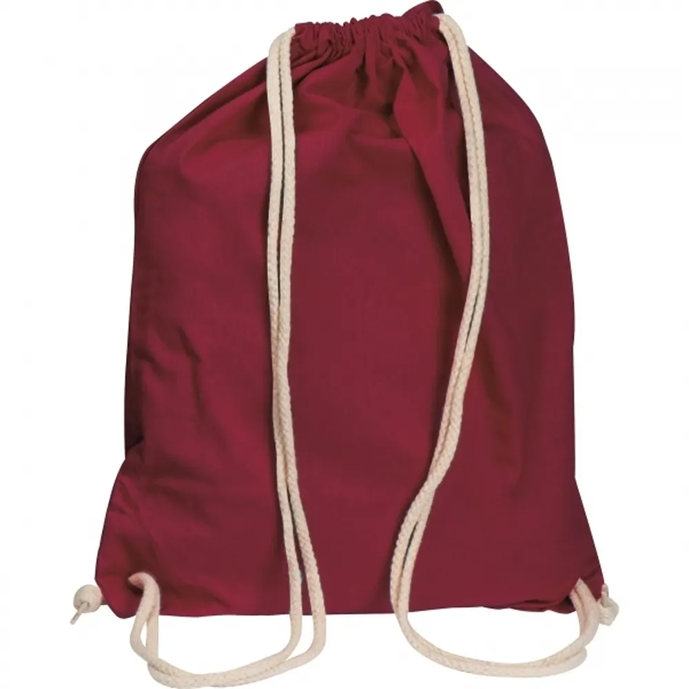Worek sportowy bawełniany 140 g/m2 CARLSBAD, wariant 002602, zdjęcie 1 z 3