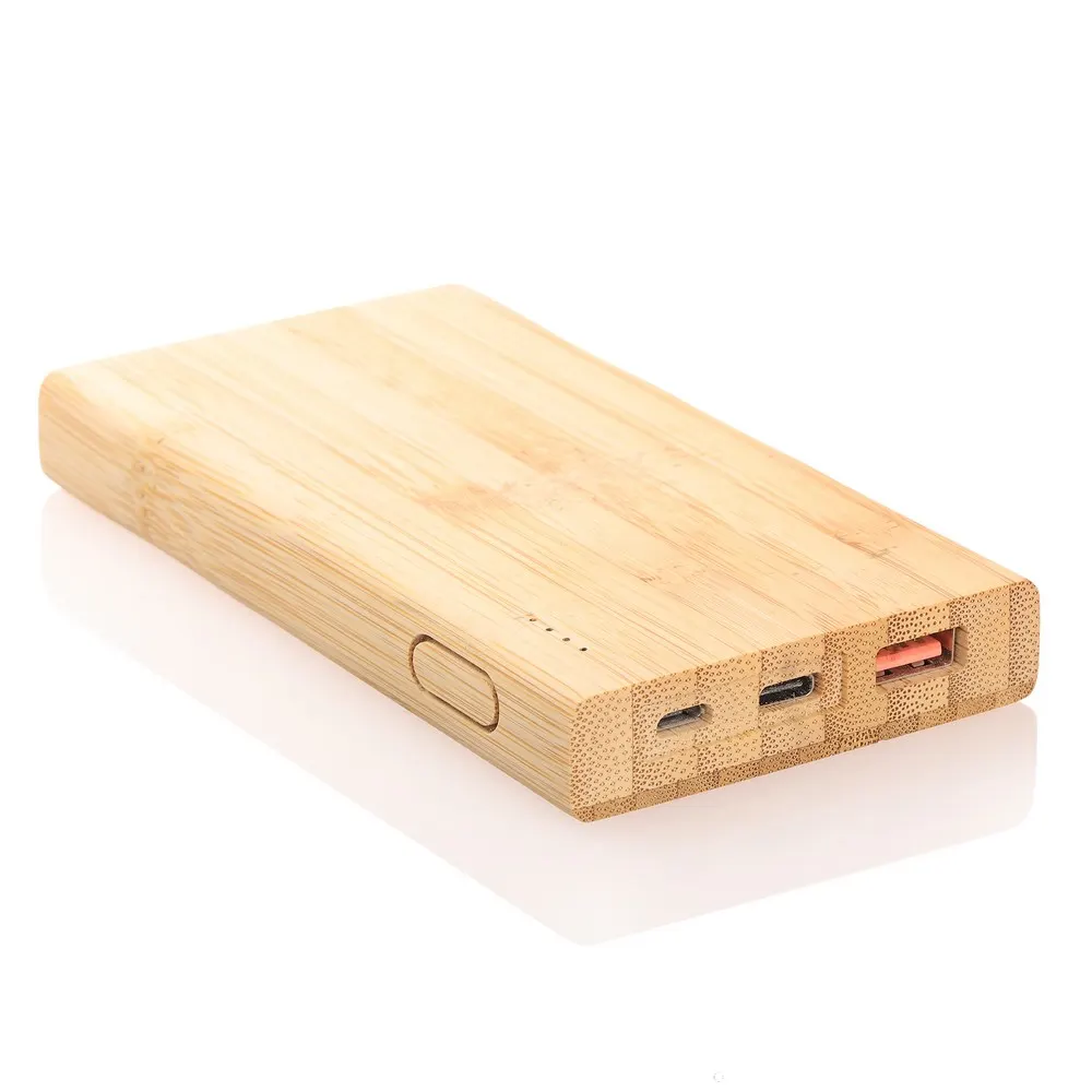 Bambusowy power bank 8000 mAh B'RIGHT | Caroline, wariant V0348-17, zdjęcie 1 z 11