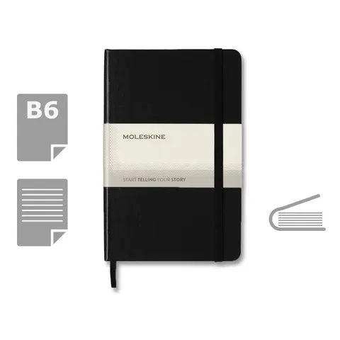MOLESKINE Notatnik ok. B6