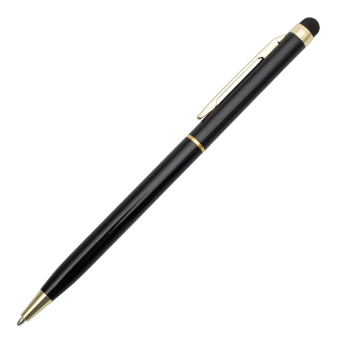 Długopis aluminiowy Touch Tip Gold, wariant R73409.02, zdjęcie 1 z 2