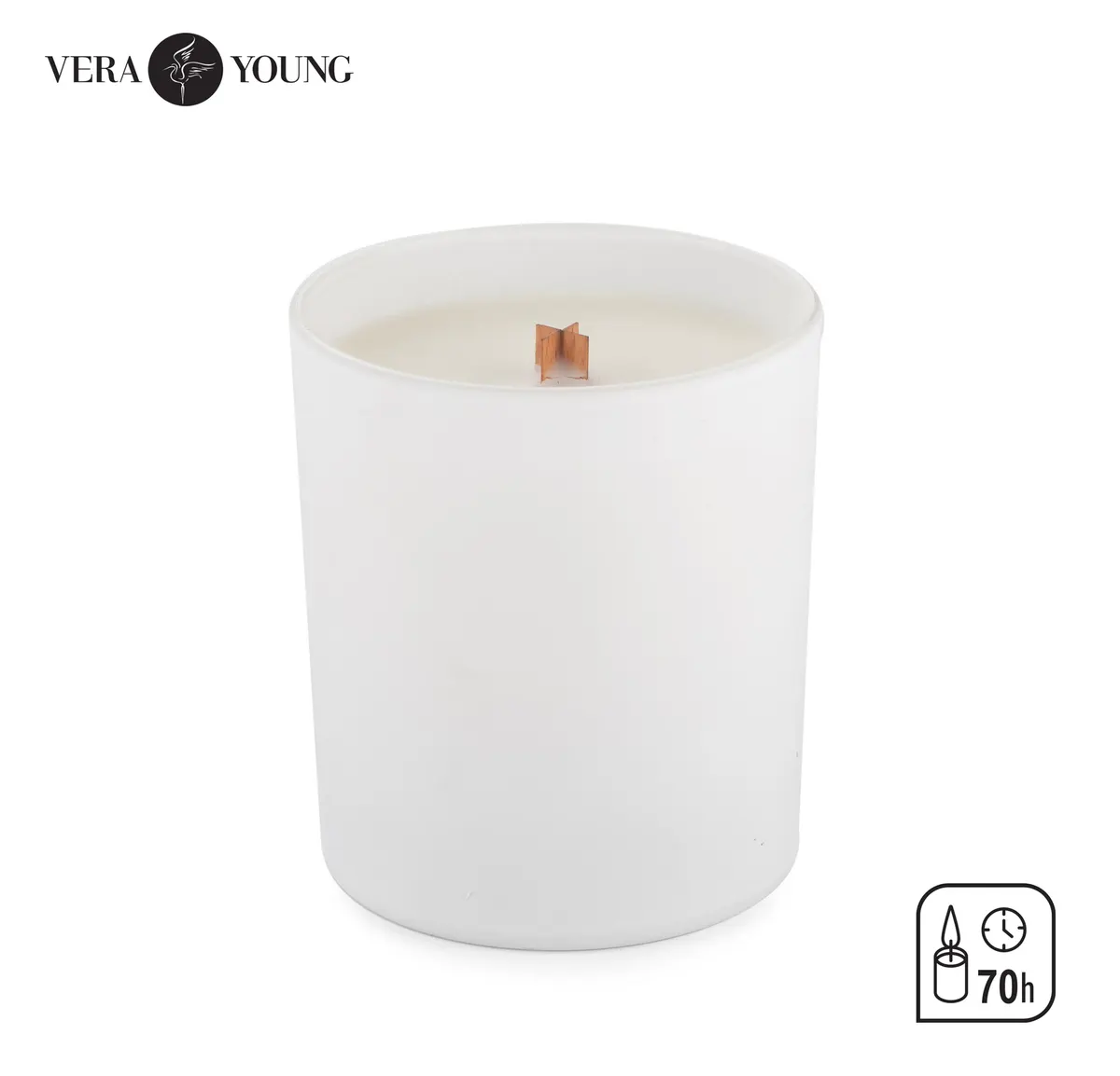 Świeca sojowa 220g - Library - VERA YOUNG, wariant 12103-01, zdjęcie 1 z 25