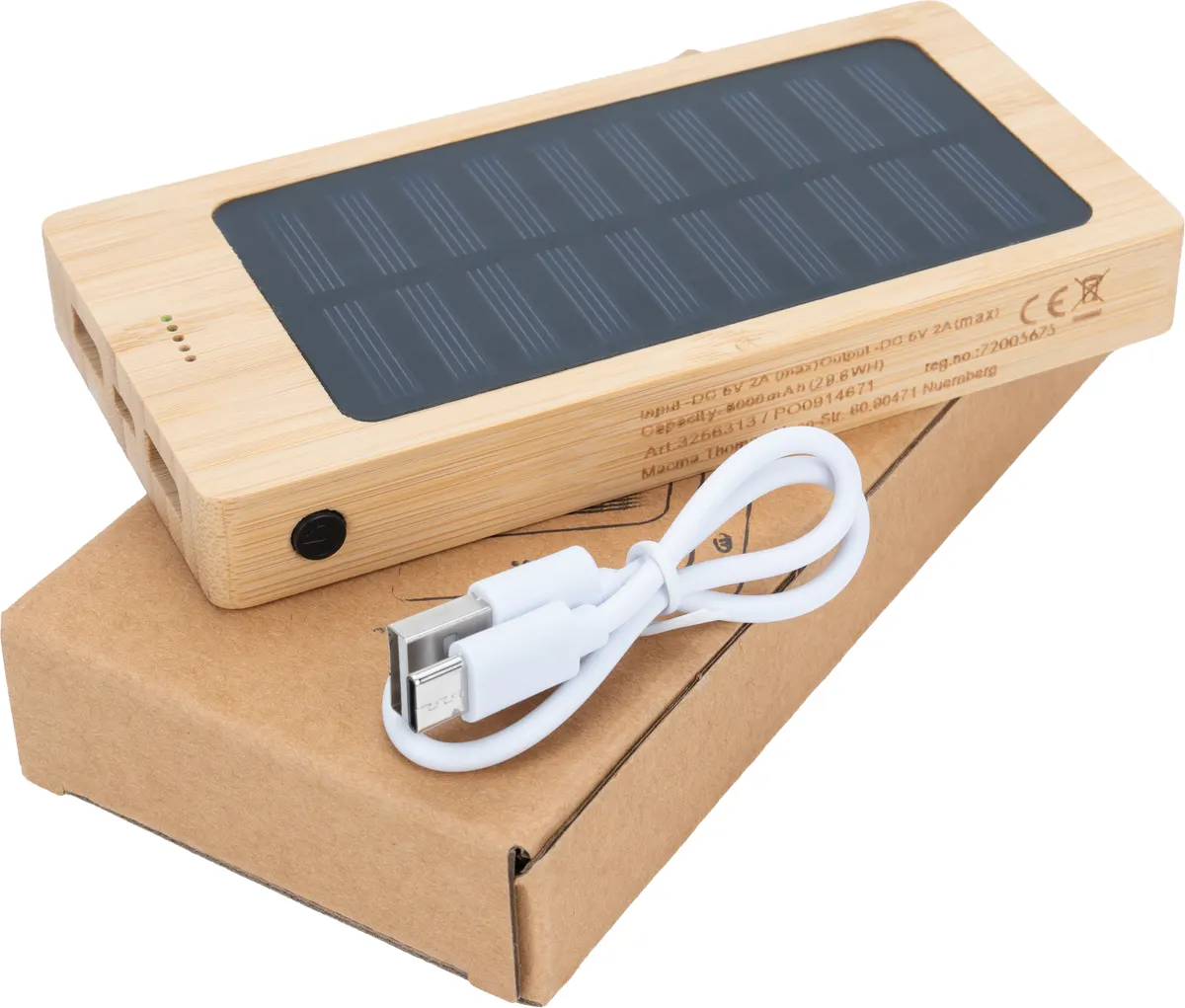 Power bank 8000 mAh BAKERSFIELD, wariant 256313, zdjęcie 1 z 13