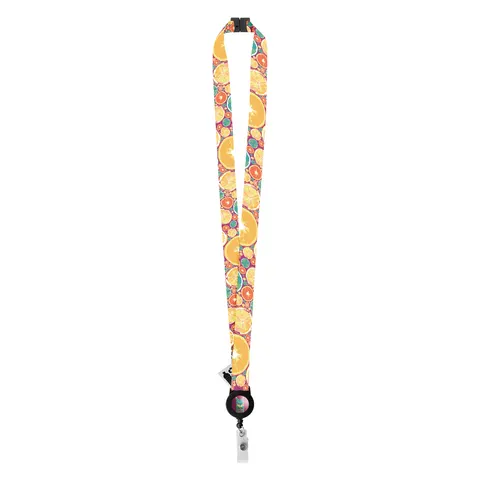 Subyard YoYo A Safe RPET personalizowana smycz sublimacyjna