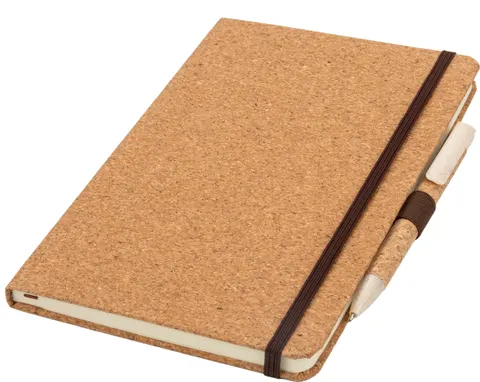 Notes A5 w kropki z długopisem BASTOGNE