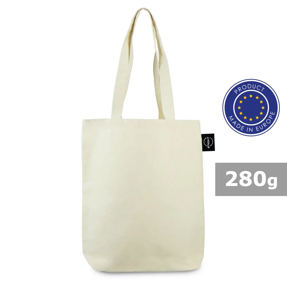 Torba bawełniana na zakupy B'RIGHT | Clem, wariant V4868-20, zdjęcie 1 z 12