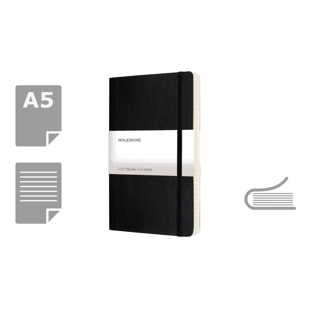 MOLESKINE Notatnik ok. A5, wariant VM308-03, zdjęcie 1 z 9