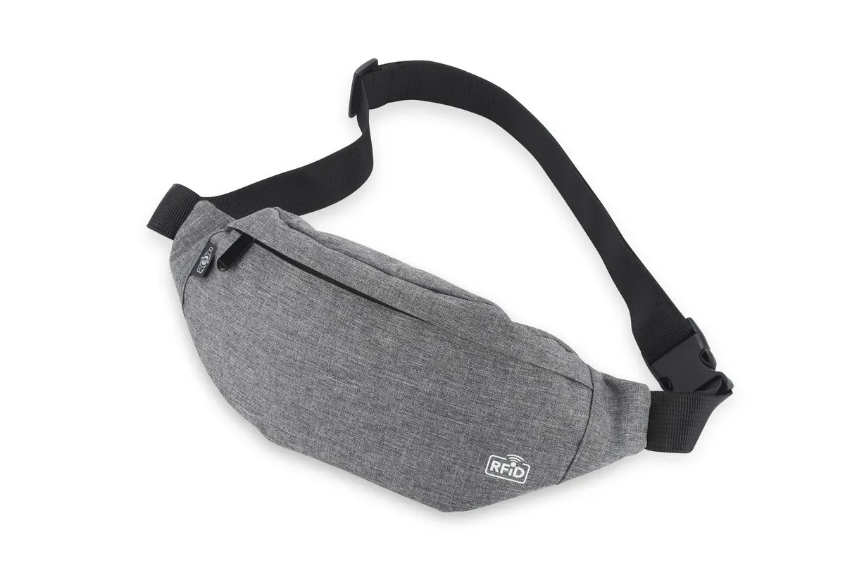 Torebka biodrowa rPET CHILLIX, RFID, wariant 20802-14, zdjęcie 1 z 5
