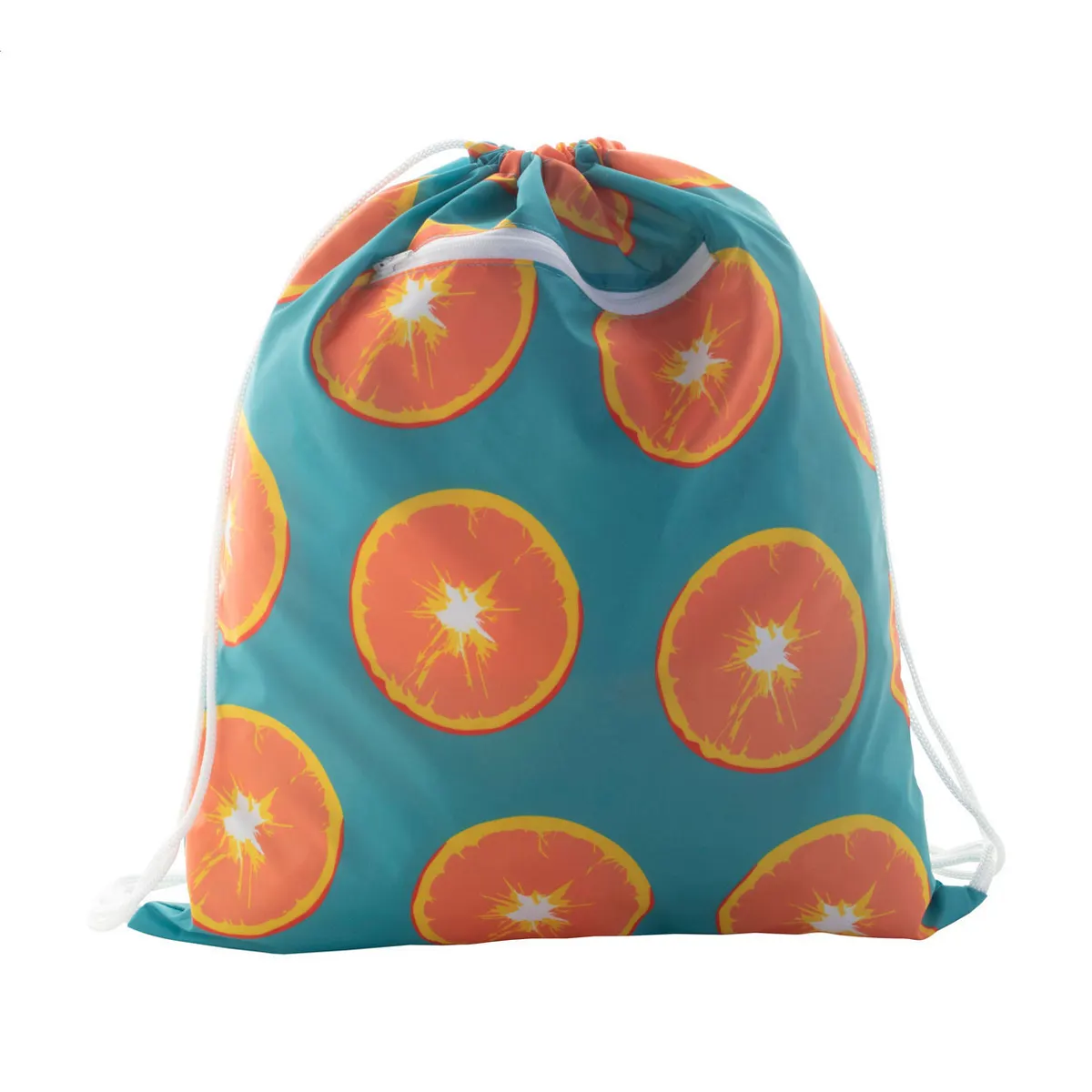 CreaDraw Zip personalizowany worek ze sznurkami, wariant AP718540-01, zdjęcie 1 z 6