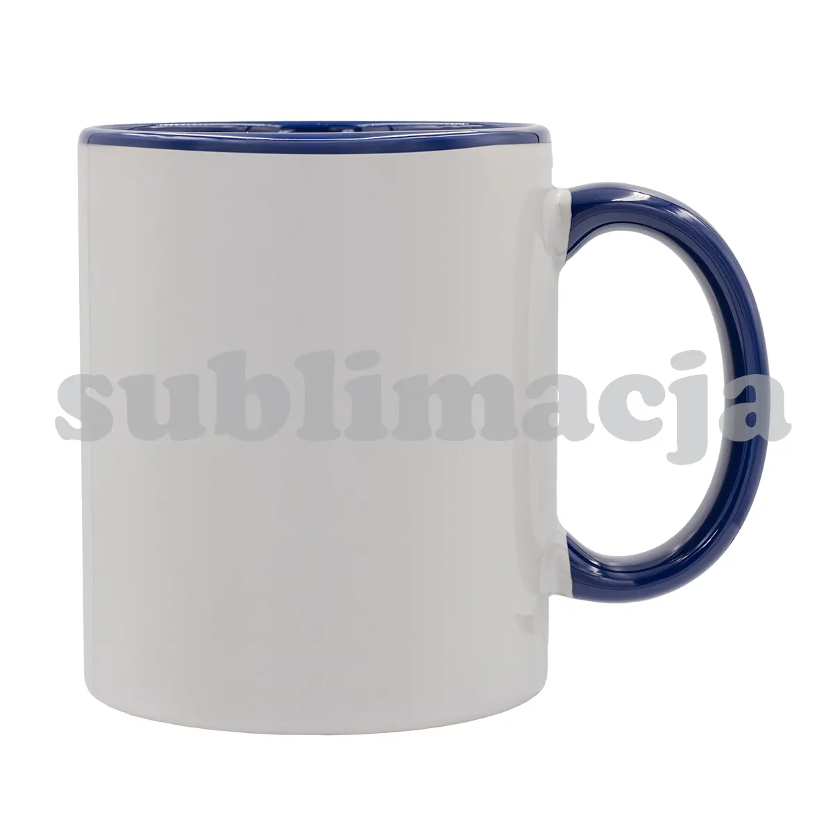 Kubek z powłoką sublimacyjną Gaeta 330 ml, granatowy, wariant R85319.42.O, zdjęcie 1 z 5
