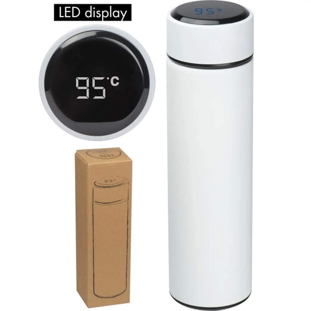 Termos z wyświetlaczem LED 450 ml WINSTON, wariant 6155406, zdjęcie 1 z 9