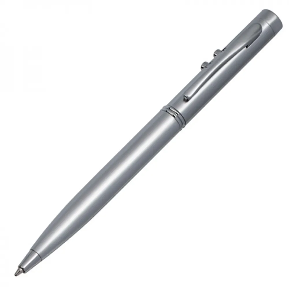 Wskaźnik laserowy metalowy z długopisem DETROIT, wariant 531807, zdjęcie 1 z 6