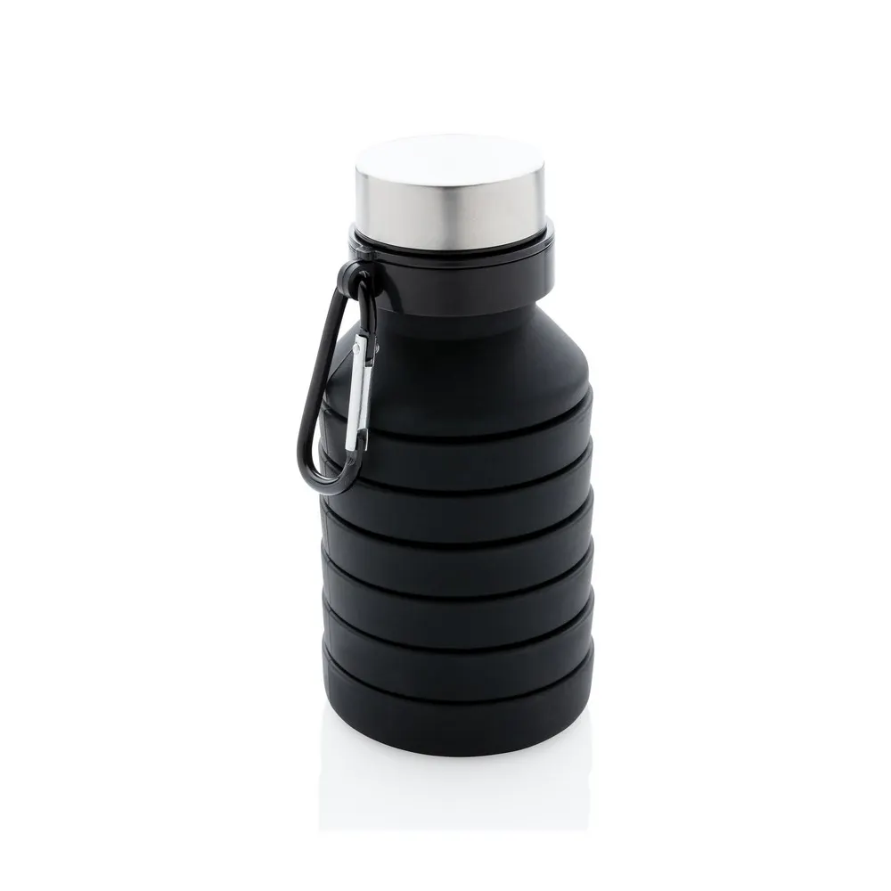 Składana butelka sportowa 550 ml z karabińczykiem, wariant P432.621, zdjęcie 1 z 16