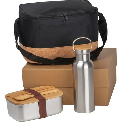 Zestaw butelka, lunch box, torba termiczna REIMS
