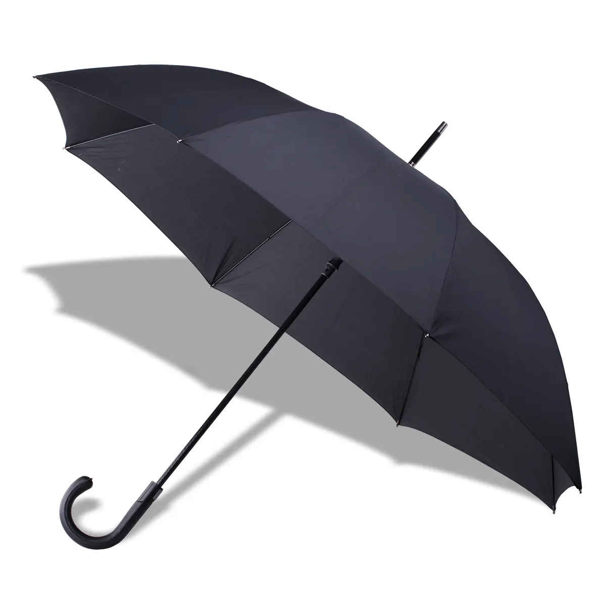 Elegancki parasol Lausanne, czarny - druga jakość, wariant R07937.02.IIQ, zdjęcie 1 z 6