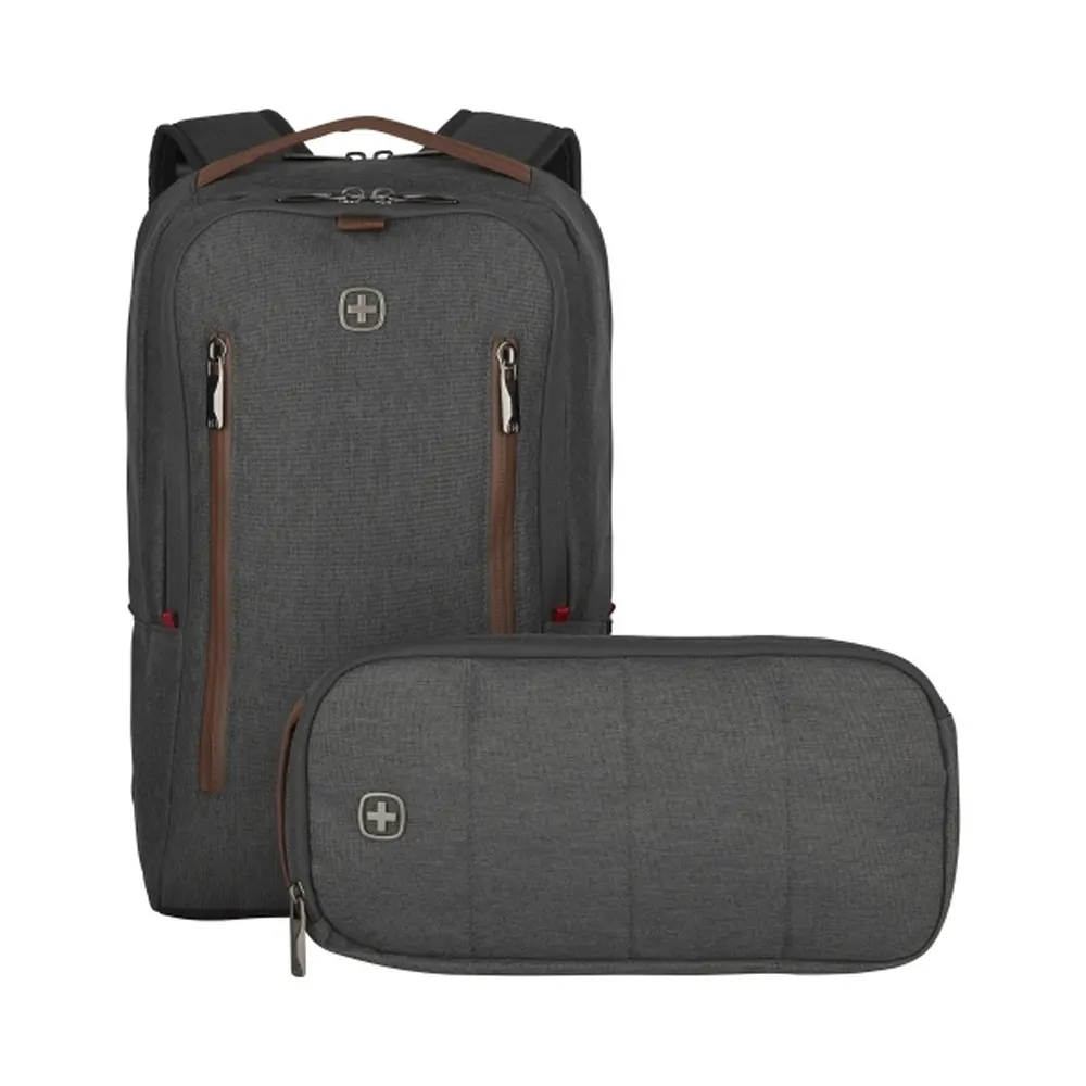 Plecak na laptopa z saszetką Wenger City Style Upgrade 16'', wariant W606489, zdjęcie 1 z 7