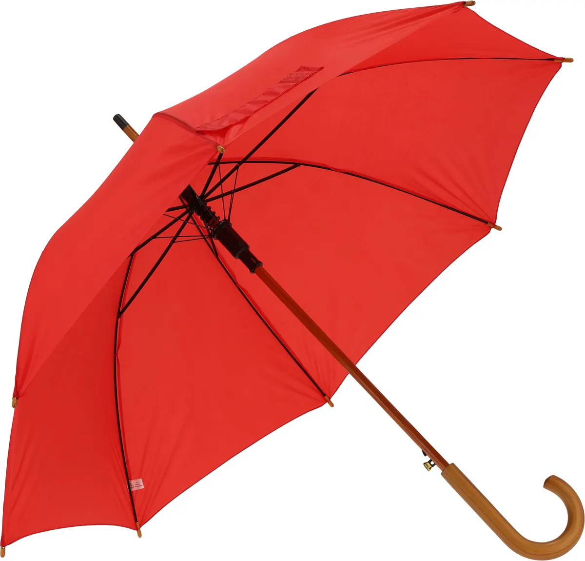 Parasol automatyczny drewniany Ø105 cm NANCY, wariant 513105, zdjęcie 1 z 5