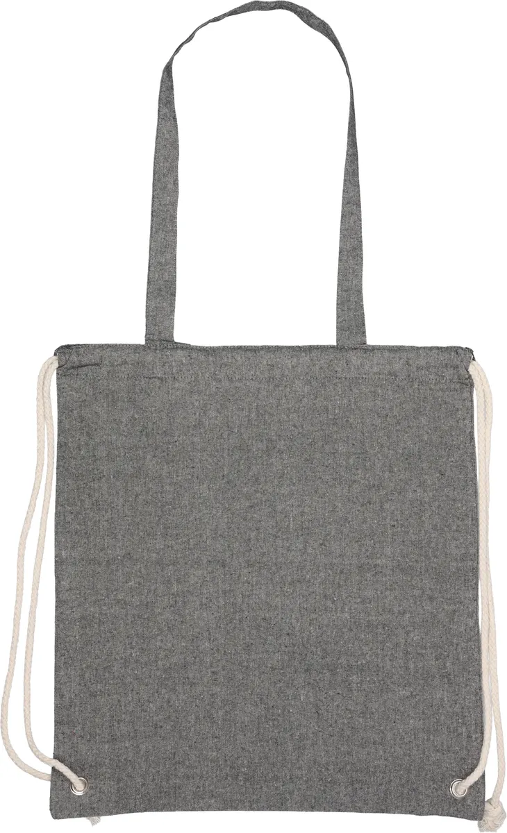 Torba bawełniana z długimi uszami z recyklingu 140 g/m2 ADDISON, wariant 254303, zdjęcie 1 z 4