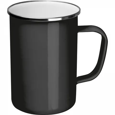 Kubek metalowy emaliowany 550 ml GENE