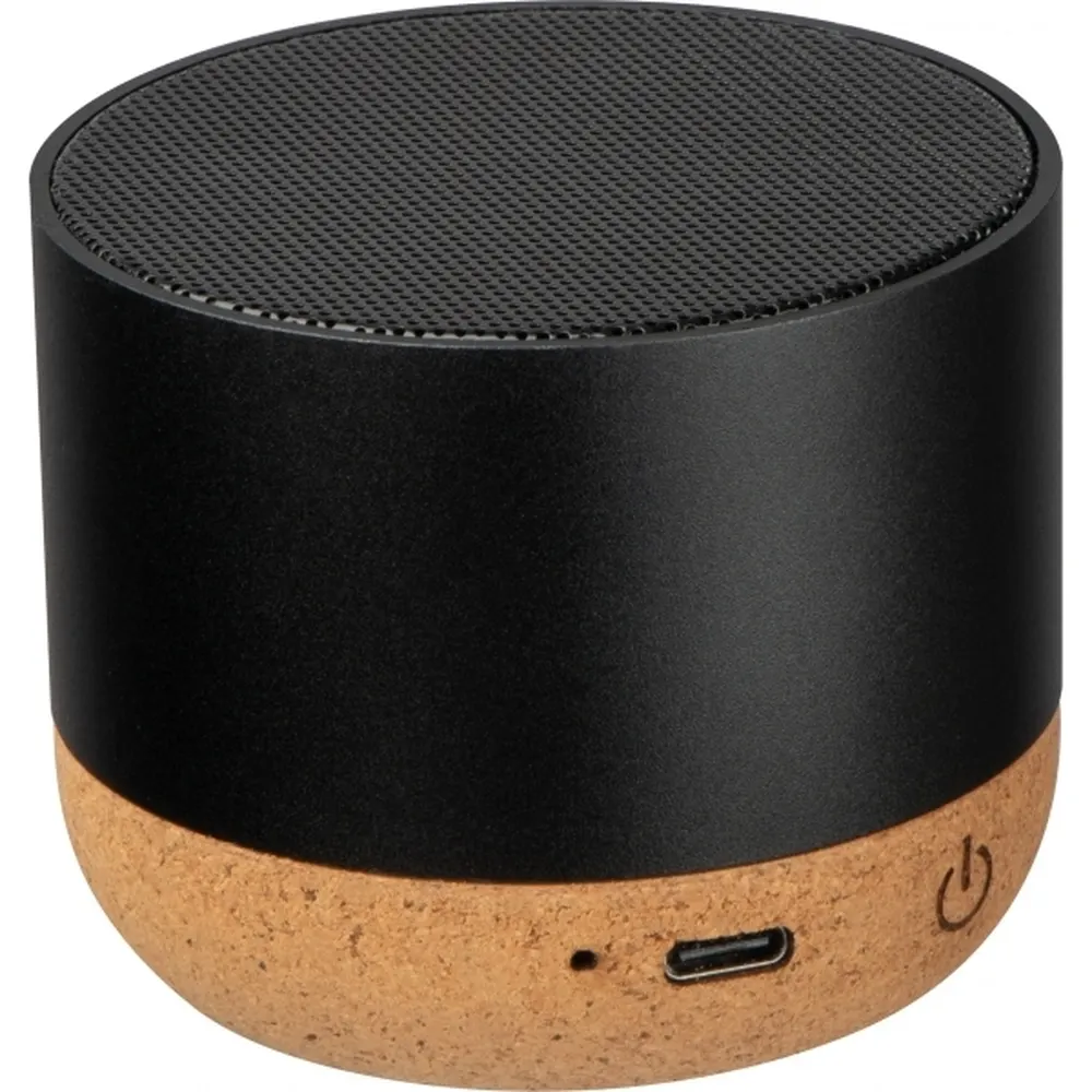 Głośnik bluetooth z aluminium z recyklingu BREST, wariant 424203, zdjęcie 1 z 4