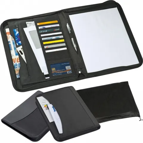 Folder A4 z notatnikiem w linie JACQUELINE