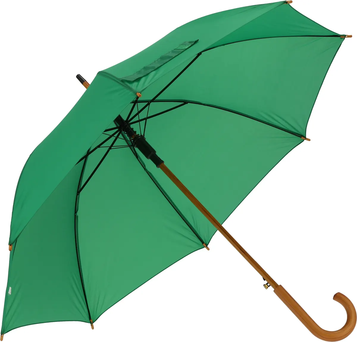 Parasol automatyczny drewniany Ø105 cm NANCY, wariant 513109, zdjęcie 1 z 5
