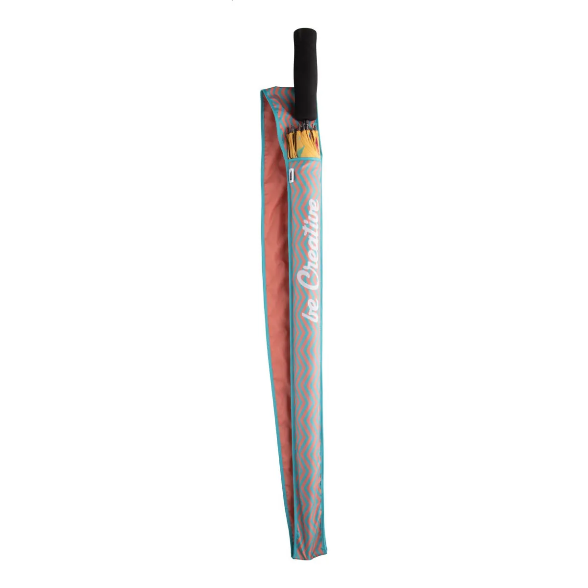 Ninja RPET personalizowany pokrowiec na parasol, wariant AP718696, zdjęcie 1 z 2